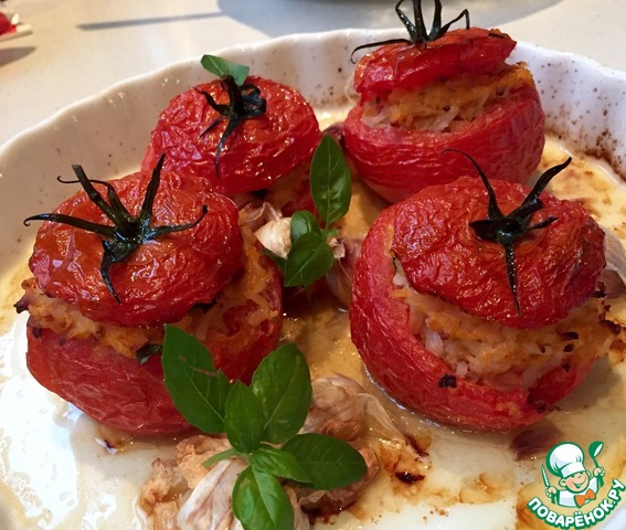 Tomatoes stuffed with 