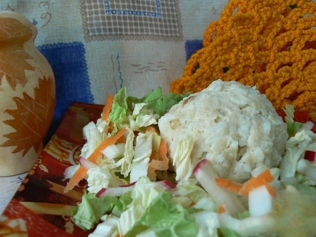 Meatballs stuffed with