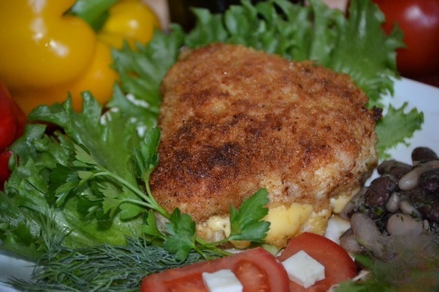 Куриный конвертик с сыром