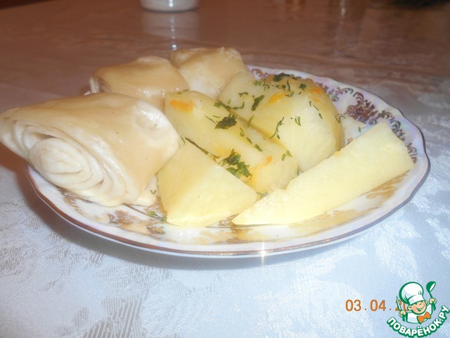 Картошка под хинкали