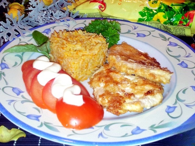 Отбивная из филе курицы