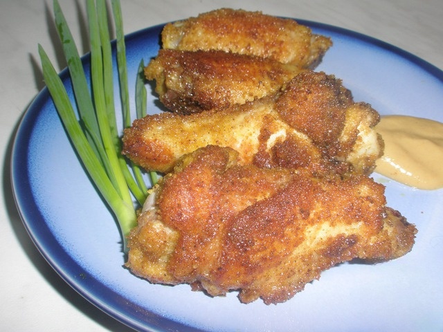 Ароматная курица в сухарях