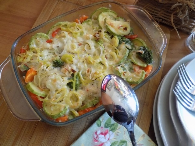 Куриные тефтели с овощами ассорти