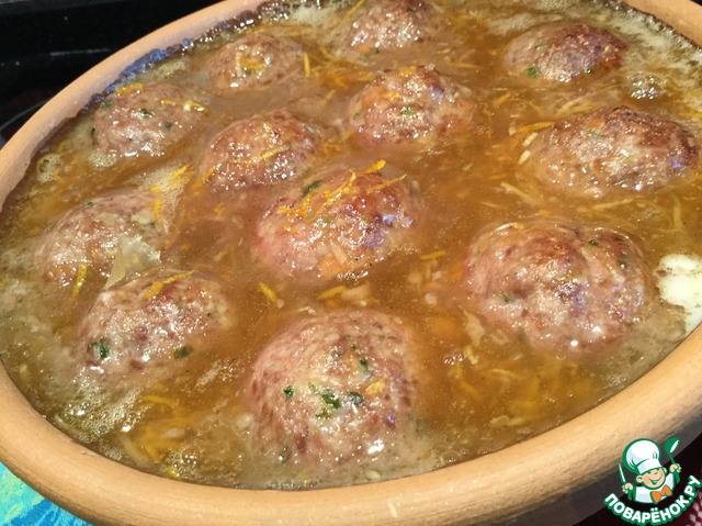 Тефтели в апельсиновом соусе