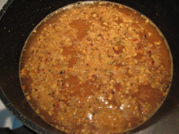 Курица в абрикосовой глазури с кускусом