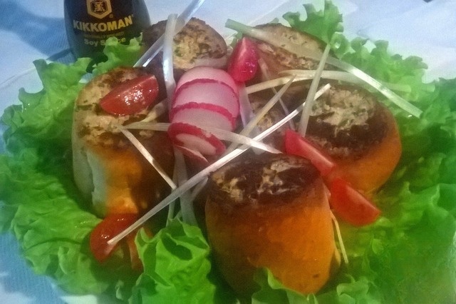 Фаршированный хлеб