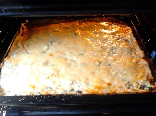 Potato gratin with minced meat