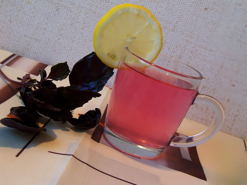 Cold Basil tea