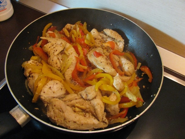 Vegetables Asian-chicken