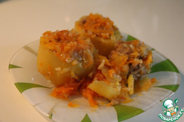Фаршированный картофель