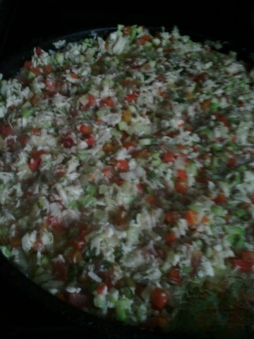 Chicken to any garnish