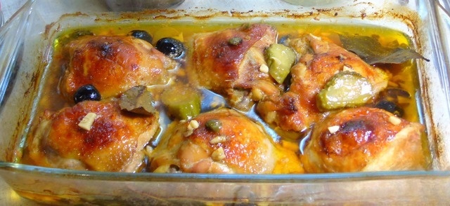 Chicken in a spicy sauce