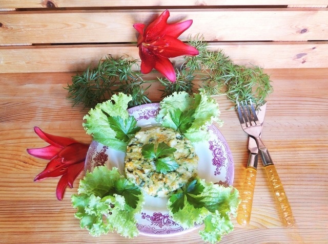 Пшенно-творожная запеканка 