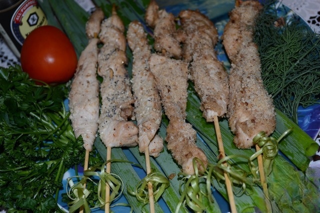 Chicken skewers-style Kikkoman