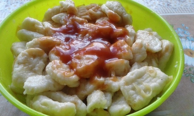Gnocchi-gnocchi in Italian