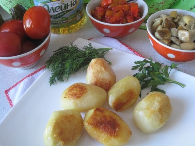 Potatoes from the oven