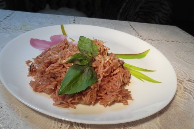 Risotto in red wine by Jamie Oliver