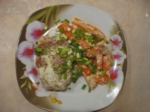 Salmon patties Gourmet