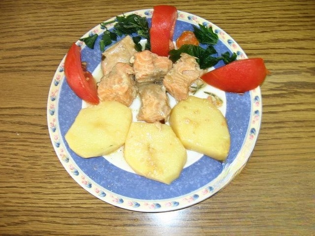 Рыба с картофелем