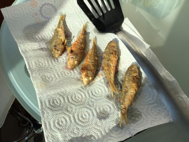 Барабулька с ароматным маслом
