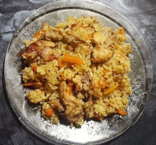 Pilaf chicken