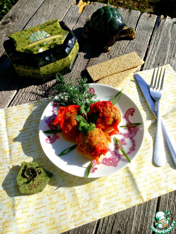 Meatballs in a Chinese style