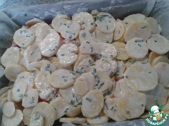 Мясо с картофелем 