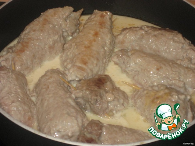 Рулетики с рисом и грибами