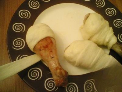 Куриные ножки в тесте