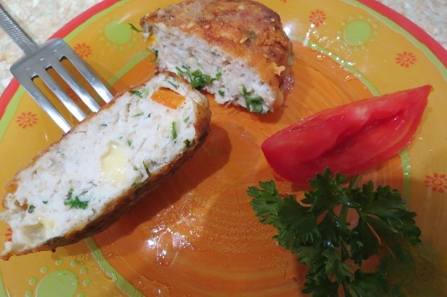Ароматные куриные котлеты 