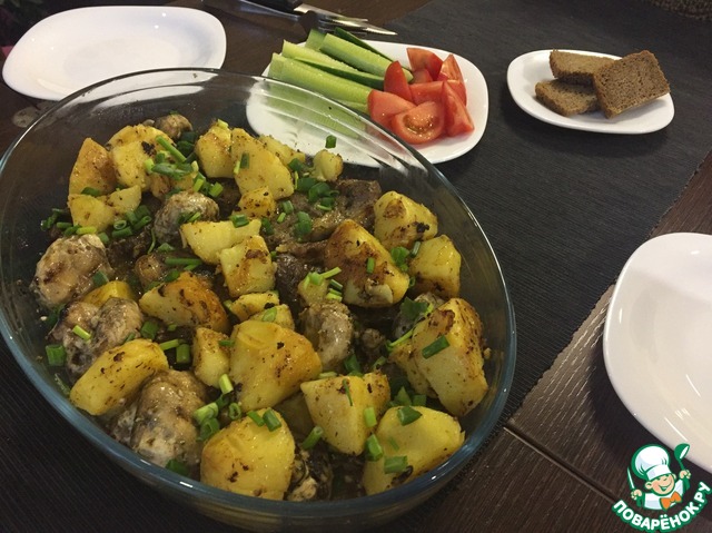Steak home-style meat
