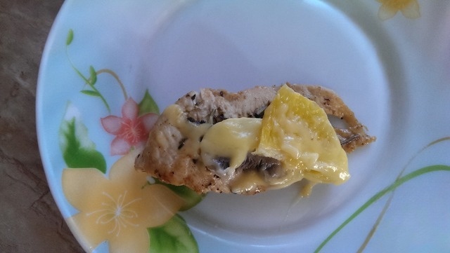 Пикантная курица по-французски