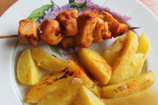 Филе на шпажках