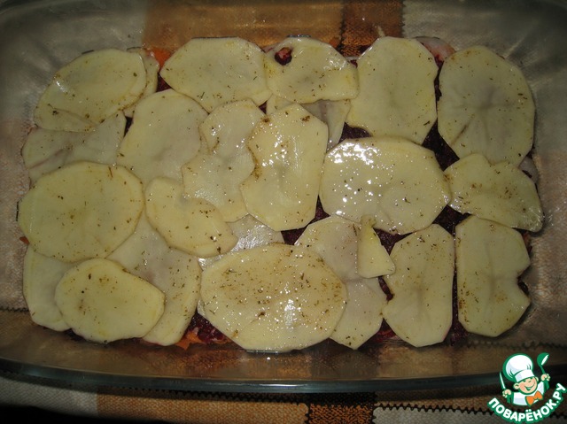 Meat under a fur coat