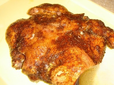 Цыпленок жареный с корицей и чили