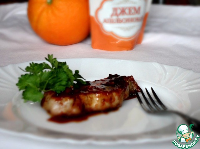 Свинина с апельсиновым соусом