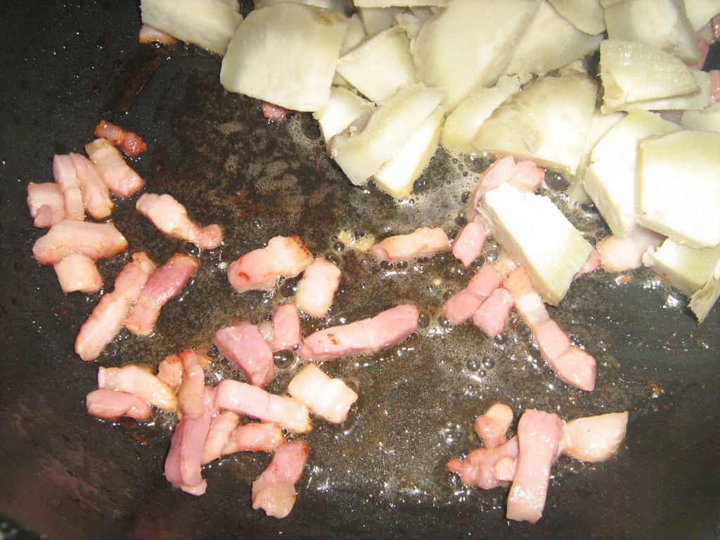 American sweet potatoes(yams) with loin