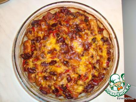 Свинина с овощами