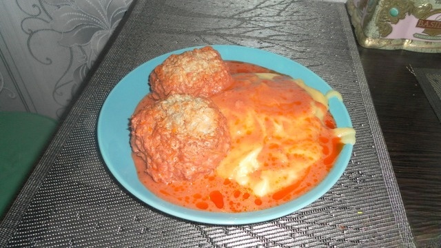 Ленивые голубцы с булгуром