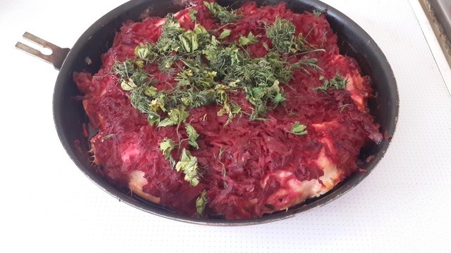 Куриные рулетики с овощами