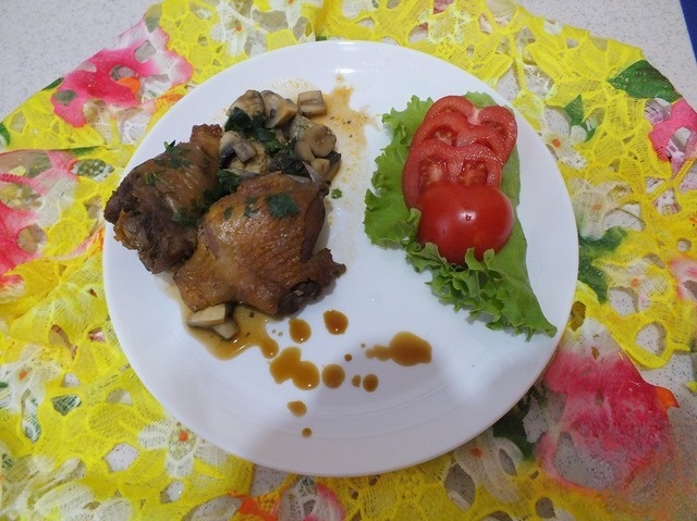 Петух в вине