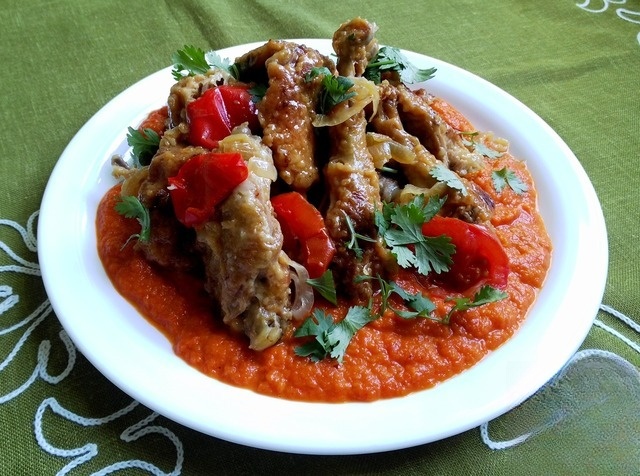 Цыплёнок с соусом