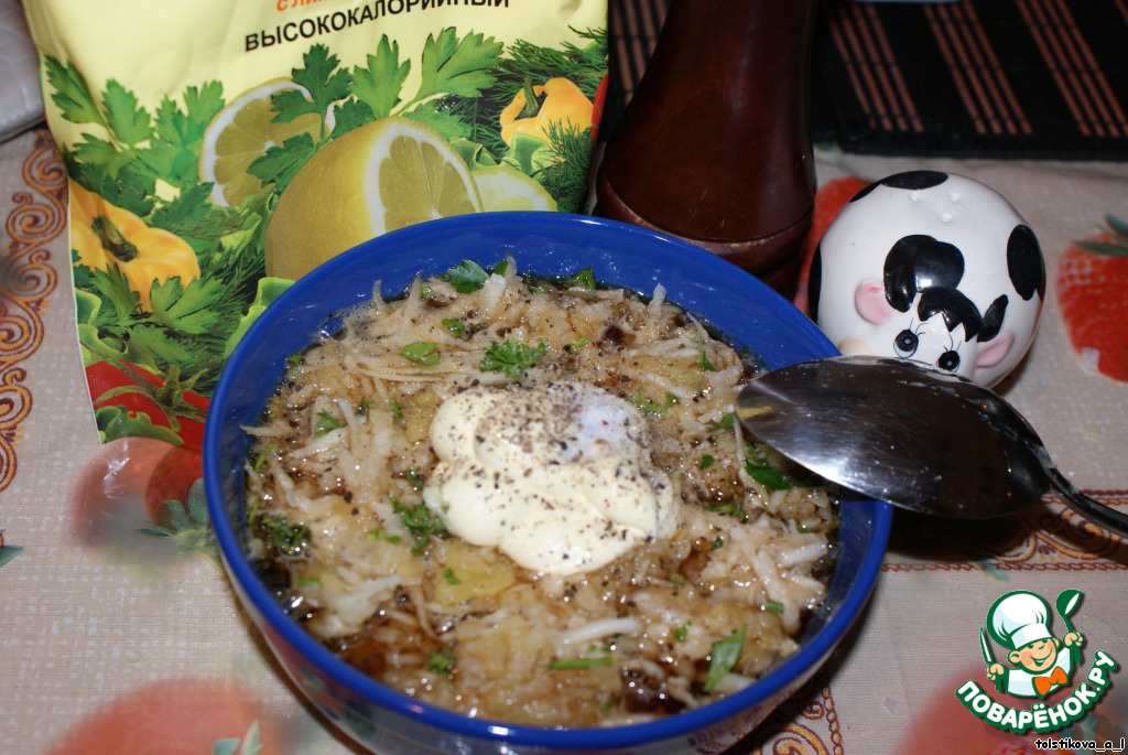 Stew with radish 