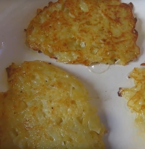 Hash Browns or potato pancakes