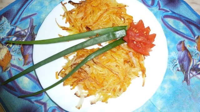 Pumpkin rösti