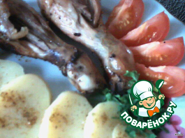 Куриные ножки запеченные