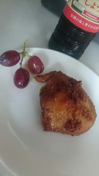 Chicken in peanuts with honey