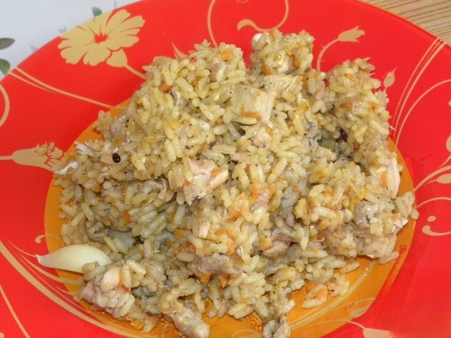 Плов из курицы