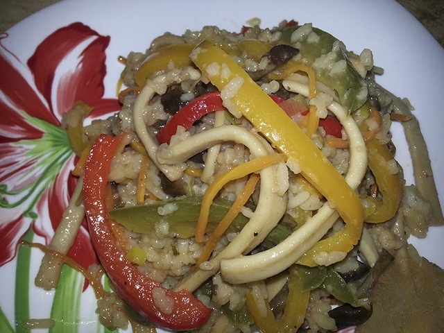 Paella in Moscow