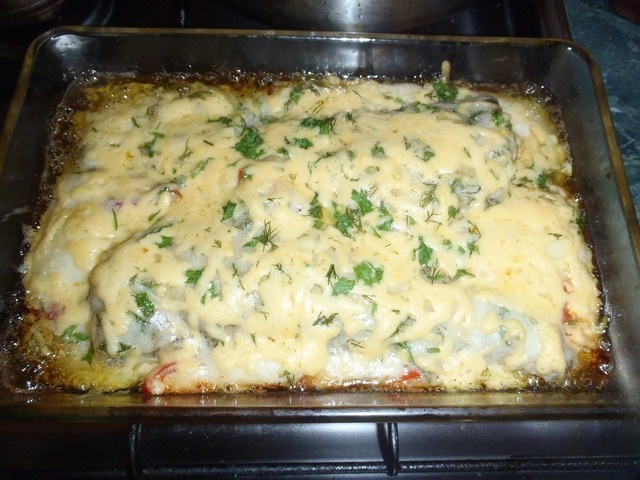 Walleye with homemade mayonnaise